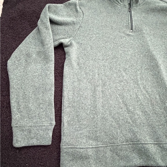 NEW Old Navy Men's Forest Green Zip-Up Sweater - Picture 4 of 11